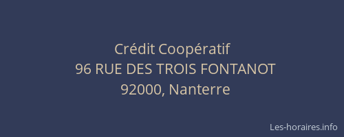 Crédit Coopératif