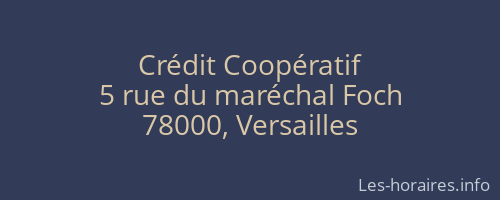 Crédit Coopératif