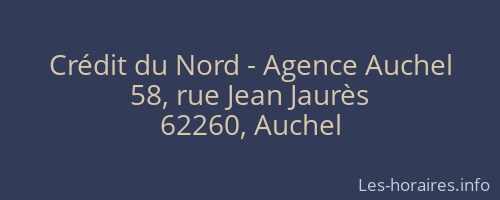 Crédit du Nord - Agence Auchel