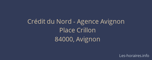Crédit du Nord - Agence Avignon