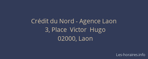 Crédit du Nord - Agence Laon
