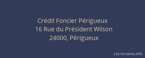 Crédit Foncier Périgueux
