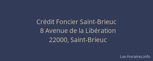 Crédit Foncier Saint-Brieuc