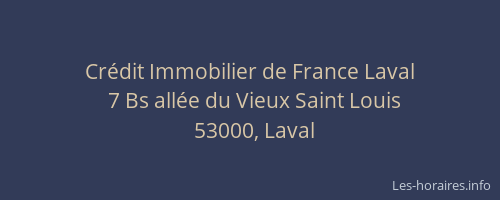 Crédit Immobilier de France Laval
