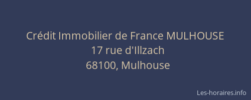 Crédit Immobilier de France MULHOUSE