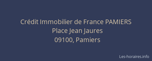Crédit Immobilier de France PAMIERS