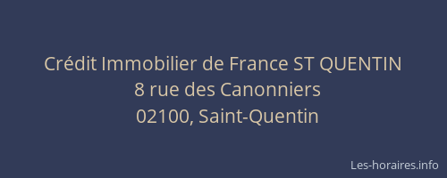 Crédit Immobilier de France ST QUENTIN