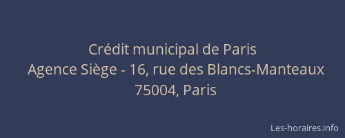 Crédit municipal de Paris