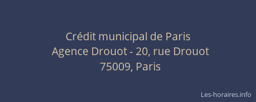 Crédit municipal de Paris