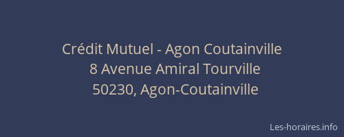 Crédit Mutuel - Agon Coutainville