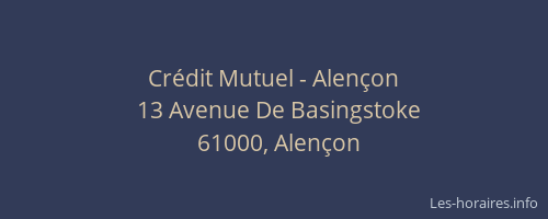 Crédit Mutuel - Alençon