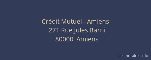 Crédit Mutuel - Amiens