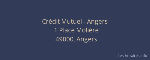 Crédit Mutuel - Angers