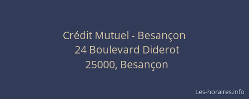 Crédit Mutuel - Besançon
