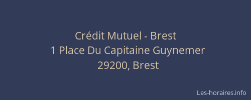 Crédit Mutuel - Brest