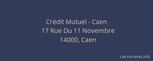Crédit Mutuel - Caen