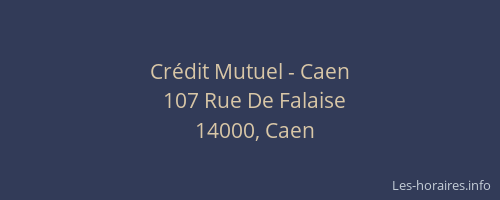 Crédit Mutuel - Caen