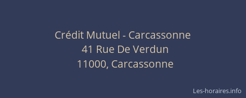 Crédit Mutuel - Carcassonne
