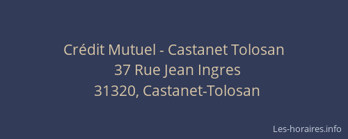 Crédit Mutuel - Castanet Tolosan