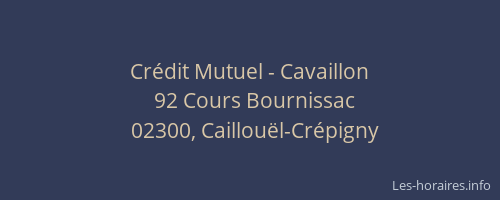 Crédit Mutuel - Cavaillon