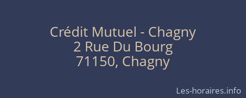 Crédit Mutuel - Chagny