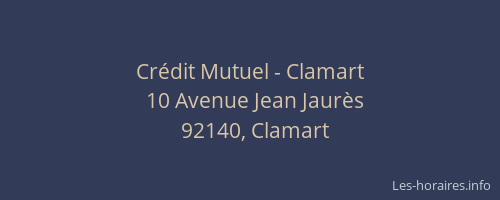 Crédit Mutuel - Clamart