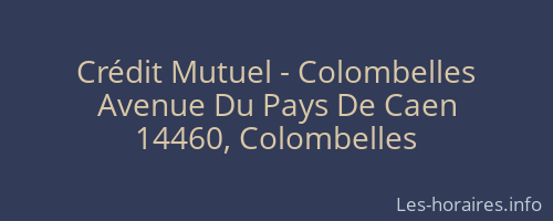 Crédit Mutuel - Colombelles