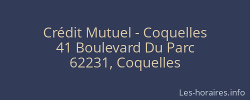 Crédit Mutuel - Coquelles