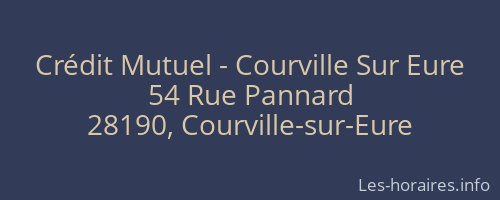 Crédit Mutuel - Courville Sur Eure