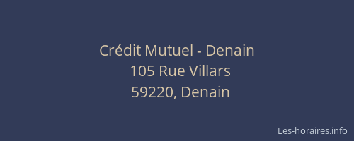 Crédit Mutuel - Denain