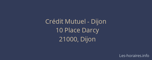 Crédit Mutuel - Dijon