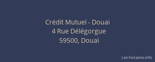 Crédit Mutuel - Douai