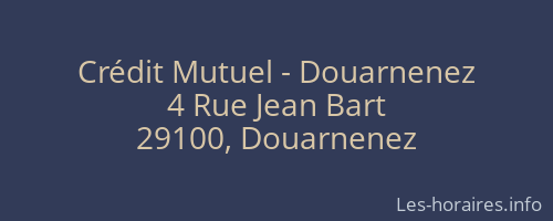 Crédit Mutuel - Douarnenez