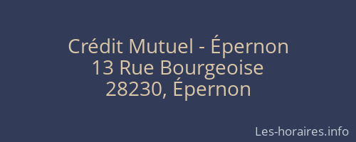 Crédit Mutuel - Épernon