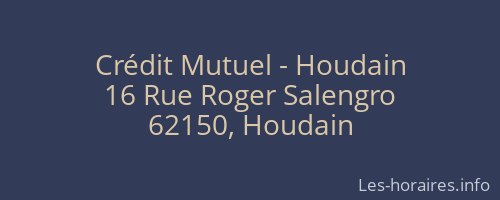 Crédit Mutuel - Houdain