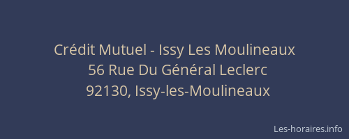 Crédit Mutuel - Issy Les Moulineaux