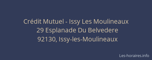 Crédit Mutuel - Issy Les Moulineaux