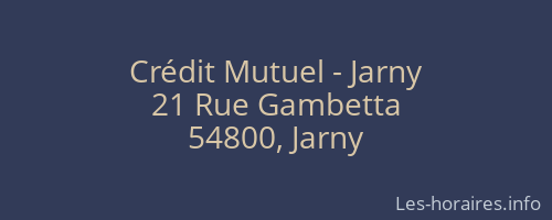 Crédit Mutuel - Jarny