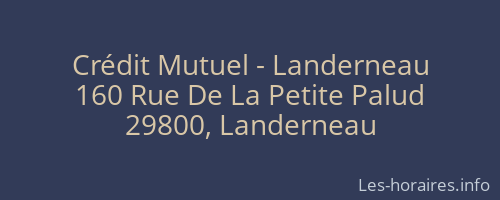 Crédit Mutuel - Landerneau