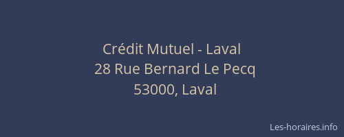 Crédit Mutuel - Laval