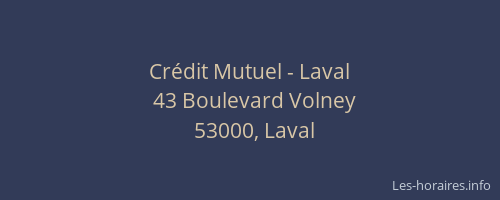 Crédit Mutuel - Laval