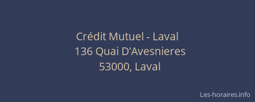 Crédit Mutuel - Laval