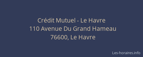 Crédit Mutuel - Le Havre