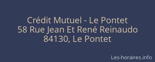 Crédit Mutuel - Le Pontet