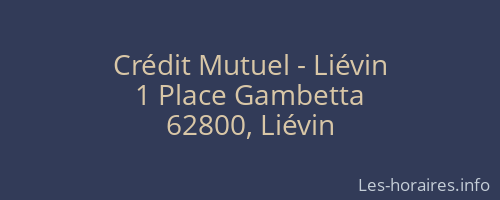 Crédit Mutuel - Liévin