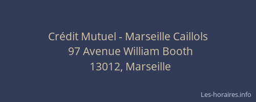 Crédit Mutuel - Marseille Caillols