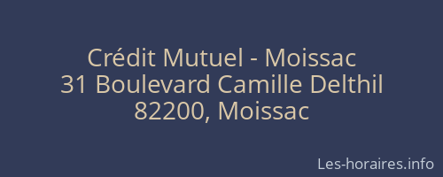 Crédit Mutuel - Moissac