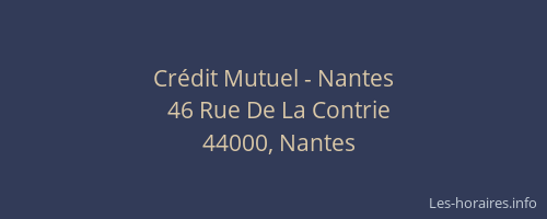 Crédit Mutuel - Nantes