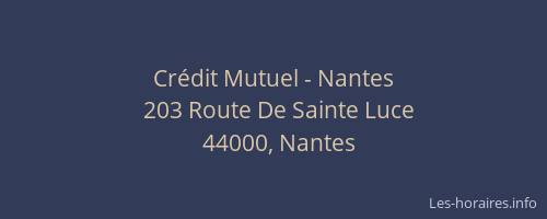 Crédit Mutuel - Nantes