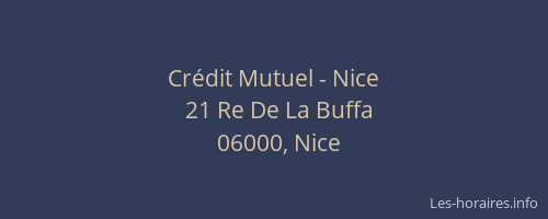 Crédit Mutuel - Nice
